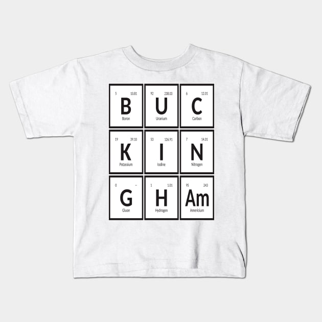 Buckingham of Elements Kids T-Shirt by Maozva-DSGN